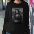 Mona Lisa Devil Painting Sweatshirt Gifts for Her