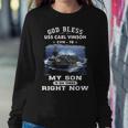 My Son Is On Uss Carl Vinson Cvn Sweatshirt Gifts for Her