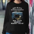 My Son Is On Uss George Washington Cvn Sweatshirt Gifts for Her