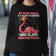 My Spirit Animal Is A Grumpy Flamingo Sweatshirt Gifts for Her