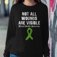Not All Wounds Are Visible Mental Health Awareness Tshirt Sweatshirt Gifts for Her