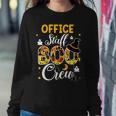 Office Staff Boo Crew Funny Halloween Matching Costume Sweatshirt Gifts for Her