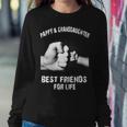 Pappy & Granddaughter - Best Friends Sweatshirt Gifts for Her