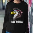 Patriotic Eagle Mullet American Flag Merica 4Th Of July Great Gift Sweatshirt Gifts for Her