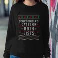 Physicist Schrödingers Cat Funny Gift Physics Ugly Christmas Gift Sweatshirt Gifts for Her