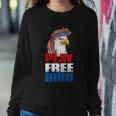Play Free Bird Eagle Mullet American Flag 4Th Of July Gift Sweatshirt Gifts for Her