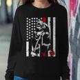 Praying Firefighter Thin Red Line Tshirt Sweatshirt Gifts for Her