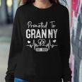 Promoted To Granny Est 2022 Soon To Be Granny Funny Gift Graphic Design Printed Casual Daily Basic Sweatshirt Gifts for Her