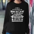 Proud Son In Law Of An Awesome Mother In Law Tshirt Sweatshirt Gifts for Her