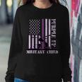 Purple Up Military Child Tshirt Sweatshirt Gifts for Her