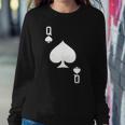 Queen Spades Card Halloween Costume Dark Sweatshirt Gifts for Her