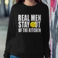 Real Men Stay Out Of The Kitchen Pickle Ball Tshirt Sweatshirt Gifts for Her
