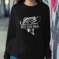 Reel Cool Papa Fishing Dad Funny Fisherman Sweatshirt Gifts for Her