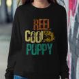 Reel Cool Poppy Vintage Fishing Sweatshirt Gifts for Her