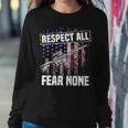 Respect All Fear Sweatshirt Gifts for Her