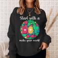 Retro Start With A Dot Make Your Mark The Dot Day Colorful Men Women Sweatshirt Graphic Print Unisex Gifts for Her