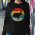 Retro Vintage Hippopotamus V2 Sweatshirt Gifts for Her