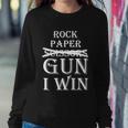 Rock Paper Gun I Win Tshirt Sweatshirt Gifts for Her