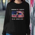 Running The Coutry Is Like Riding A Bike Joe Biden Funny Vintage Sweatshirt Gifts for Her