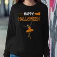 Skeleton Dancing Ballet To Happy Halloween Cute Sweatshirt Gifts for Her