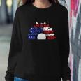 Sunflower American Flag 4Th Of July Independence Day Patriotic V2 Sweatshirt Gifts for Her