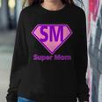 Super Mom Graphic Design Printed Casual Daily Basic Sweatshirt Gifts for Her
