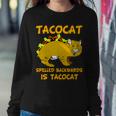 Tacocat Spelled Backwards Funny Cat Tshirt Sweatshirt Gifts for Her