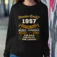 The Man Myth Legend 1957 65Th Birthday Gift For 65 Years Old Gift Sweatshirt Gifts for Her