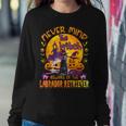 The Witch Beware Of The Labrador Retriever Halloween Sweatshirt Gifts for Her