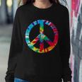 Tie Dye World Peace Sign Tshirt Sweatshirt Gifts for Her