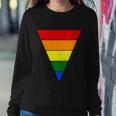 Triangular Lgbt Gay Pride Lesbian Bisexual Ally Quote V2 Sweatshirt Gifts for Her