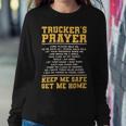 Trucker Truckers Prayer Truck Driving For A Trucker Sweatshirt Gifts for Her