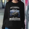 Uss America Cv 66 Cva 66 Front Sweatshirt Gifts for Her