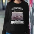 Uss Charles P Cecil Dd Sweatshirt Gifts for Her