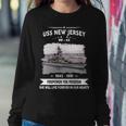 Uss New Jersey Bb Sweatshirt Gifts for Her