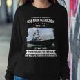 Uss Paul Hamilton Ddg V2 Sweatshirt Gifts for Her