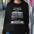 Uss Walke Dd Sweatshirt Gifts for Her