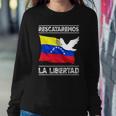 Venezuela Freedom Democracy Guaido La Libertad Sweatshirt Gifts for Her