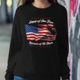 Veteran Land Of The Free Sweatshirt Gifts for Her