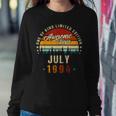 Vintage 28Th Birthday Awesome Since July 1994 Epic Legend Sweatshirt Gifts for Her