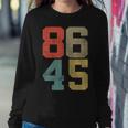 Vintage 86 45 Anti Trump Tshirt Sweatshirt Gifts for Her