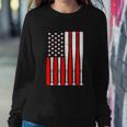 Vintage American Flag Baseball For 4Th Of July Sweatshirt Gifts for Her