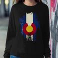 Vintage Colorado State Upside Down Flag Tshirt Sweatshirt Gifts for Her