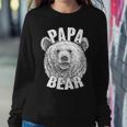 Vintage Papa Bear Father Sweatshirt Gifts for Her