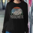 Vintage Retro Yosemite National Park HikingSweatshirt Gifts for Her