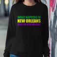 What Happens In New Orleans Stays In New Orleans Mardi Gras T-Shirt Graphic Design Printed Casual Daily Basic Sweatshirt Gifts for Her