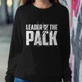 Wolf Pack Gift Design Leader Of The Pack Paw Print Design Meaningful Gift Sweatshirt Gifts for Her