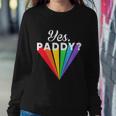 Yes Paddy Rainbow St Pattys Day Daddy Lgbt Gay Pride Month 2022 Graphic Design Printed Casual Daily Basic Sweatshirt Gifts for Her