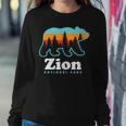 Zion National Park - Bear Zion National Park Sweatshirt Gifts for Her