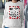 Daddy Of The Berry First Birthday Girl Sweet One Strawberry Sweatshirt Gifts for Her